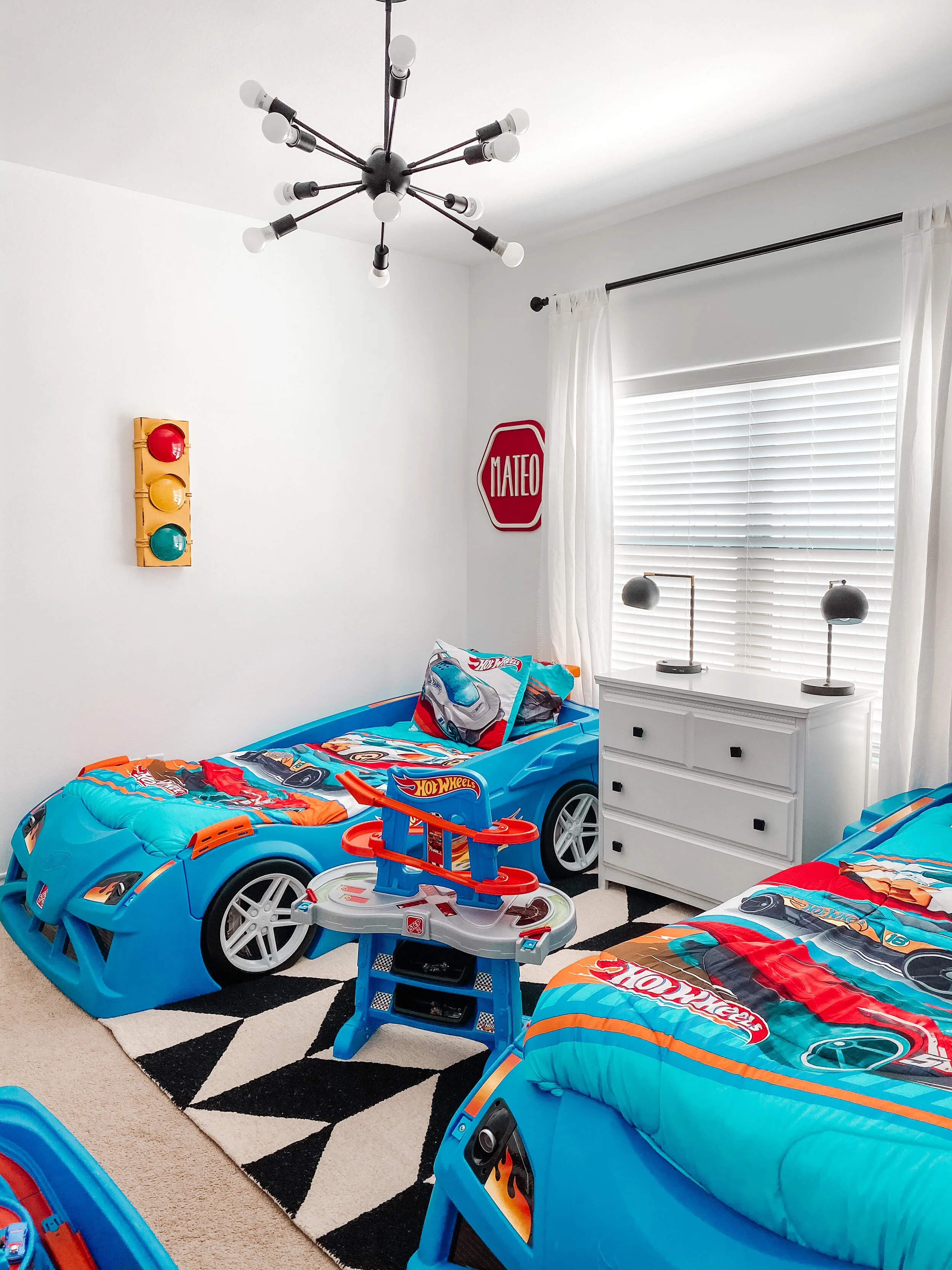 Hot wheels sales room ideas